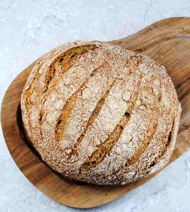 Wholemeal Seeded Bloomer Recipe Cuisine Fiend